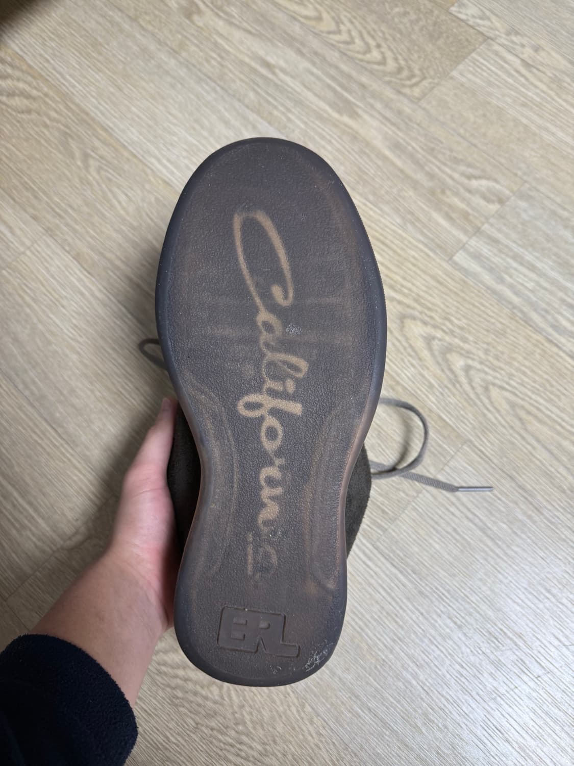 ERL 뱀프 스니커즈 브라운 us11(새상품) 상품이미지5