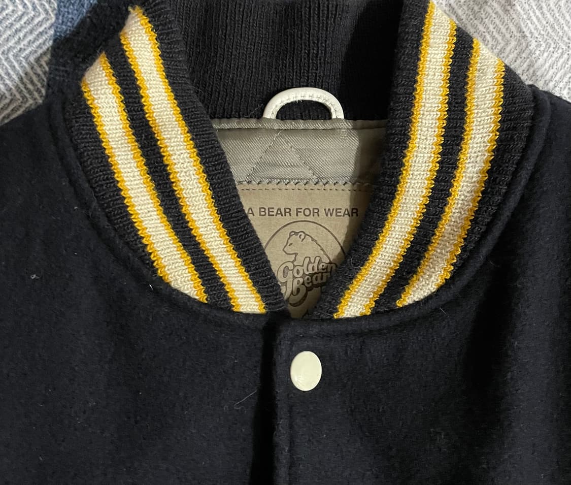 80s 골든베어 바시티 자켓 상품이미지2