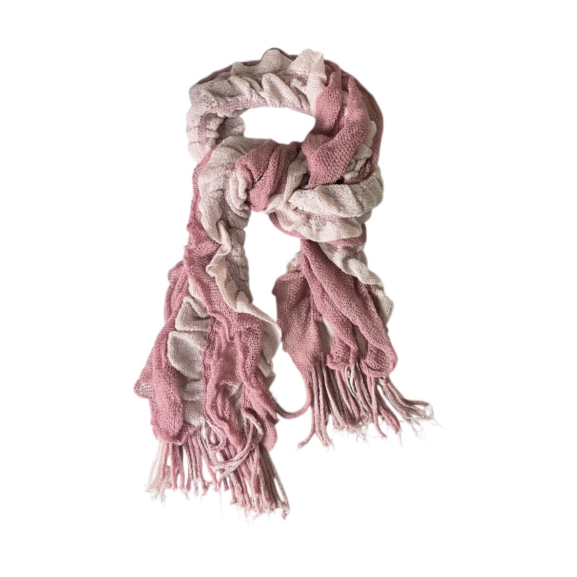 [JPN] 빈티지 재팬 레이어드 곱창 머플러 상품이미지1