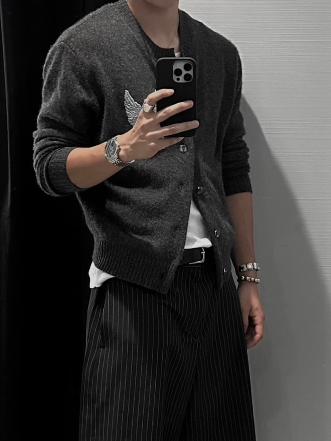 Masu 24fw 앤젤 가디건 상품이미지4