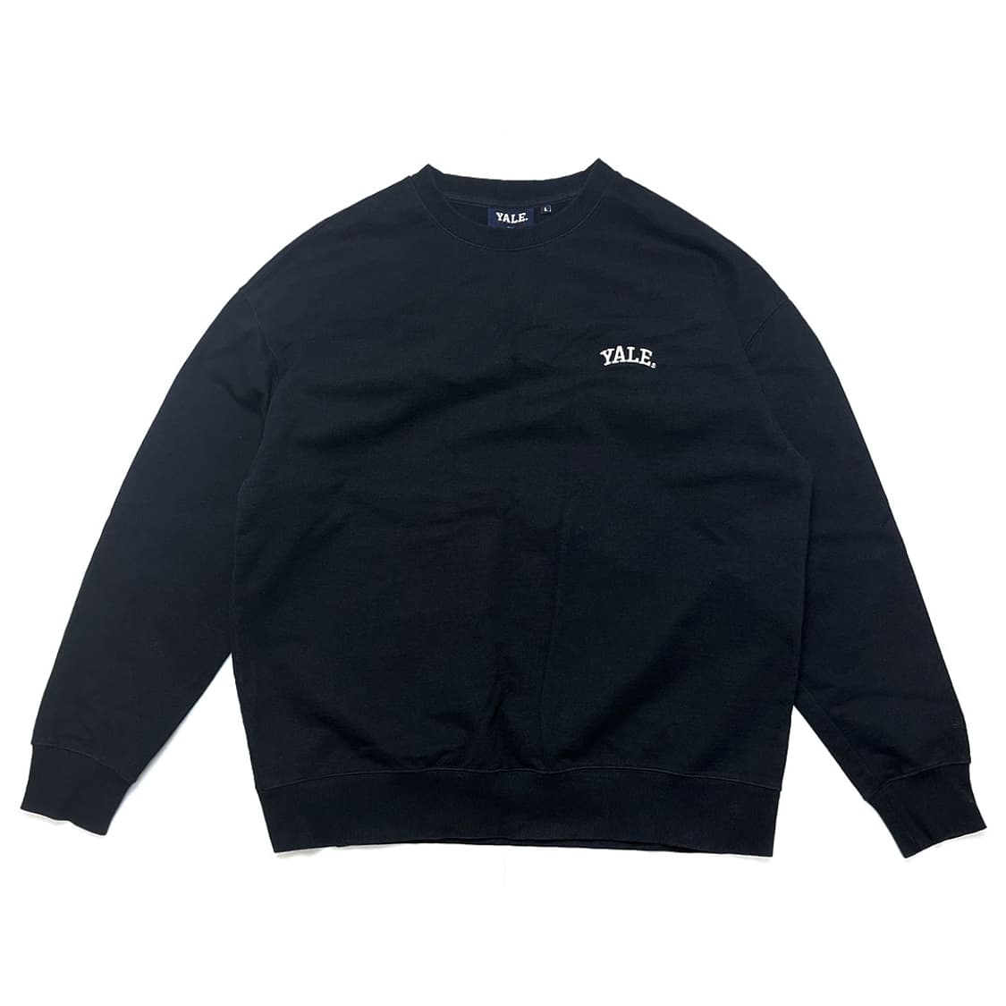 예일 자수 로고 맨투맨 상품이미지1