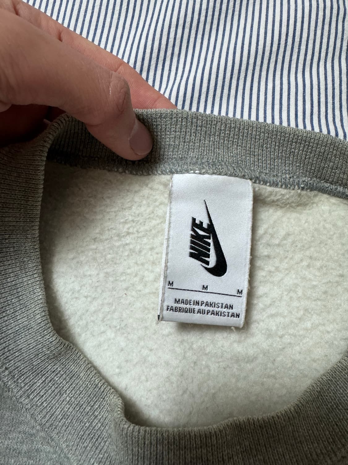 나이키 NRG 솔로 스우시 크루 플리스 다크 그레이 헤더 US  상품이미지4