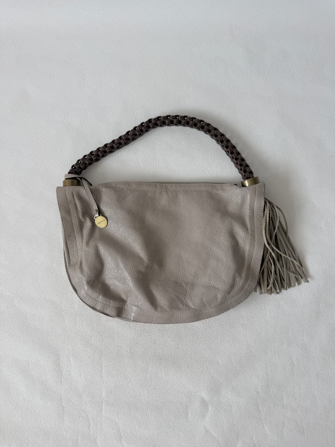 Pre owned 레더 숄더백 상품이미지1