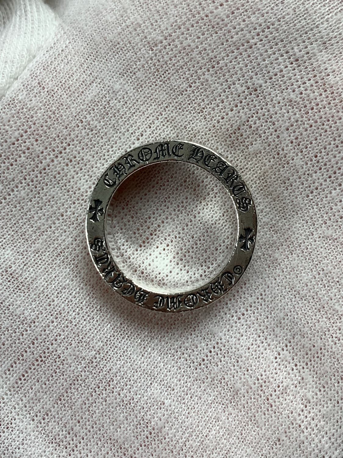 [US 7.5] 백화점판 정품 크롬하츠 포에버링 6mm 상품이미지4