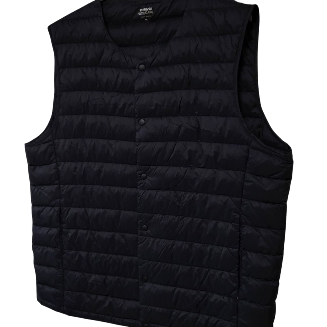 무신사 구스다운 경량패딩조끼 100-105 거위털초경량 상품이미지3