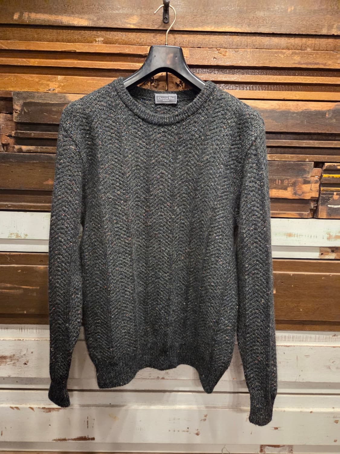 80'S 이브생로랑 도네갈트위드 니트 상품이미지1