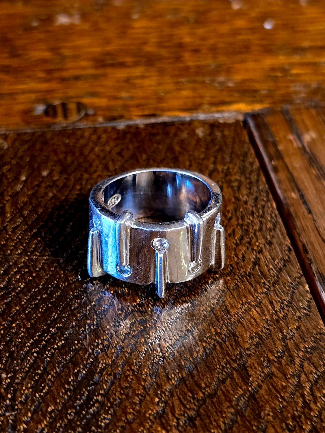 🇺🇸미드센츄리 실버 925 bold ring 상품이미지1