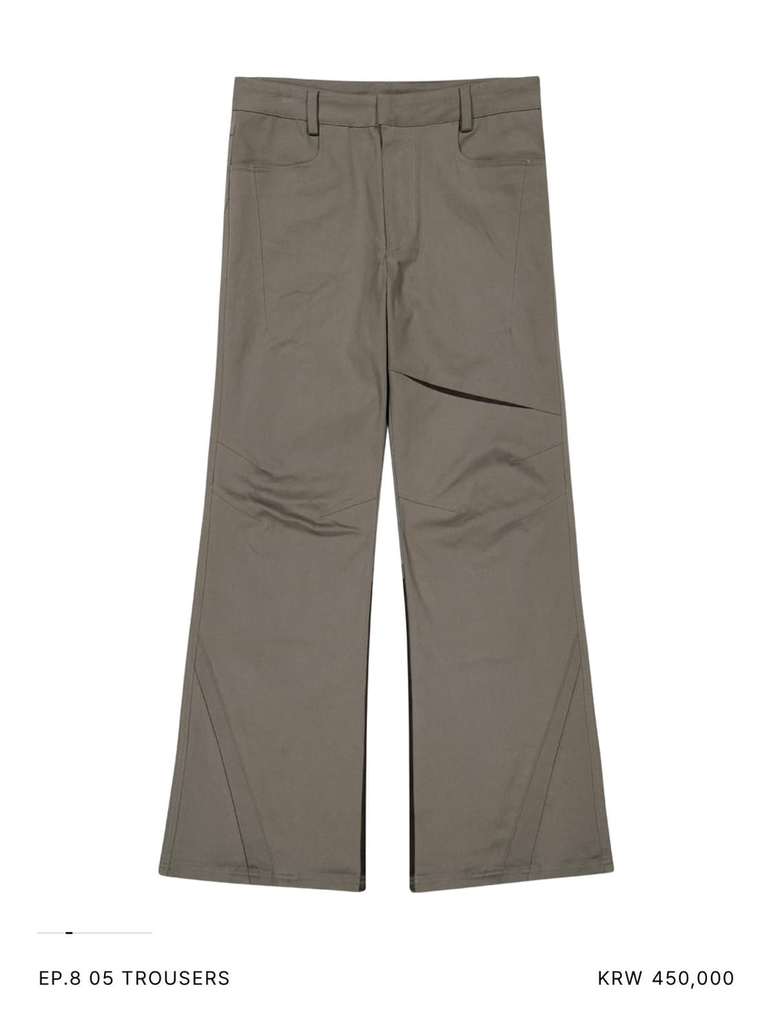 XLIM EP.8 05 TROUSERS 상품이미지3