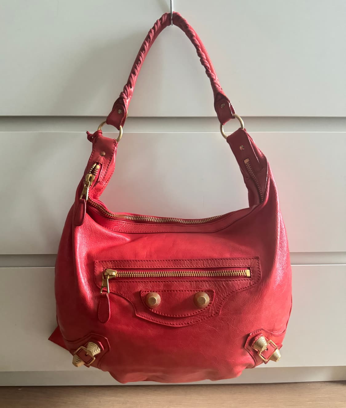 발렌시아가 자이언트 모터백 시티 호보백 숄더백 상품이미지1