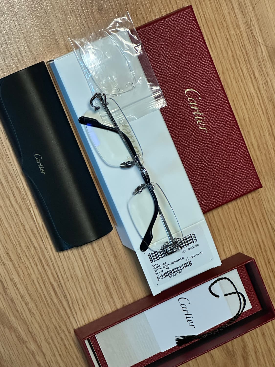 까르띠에 무테 안경 CT0344O 002 (53mm) 상품이미지5