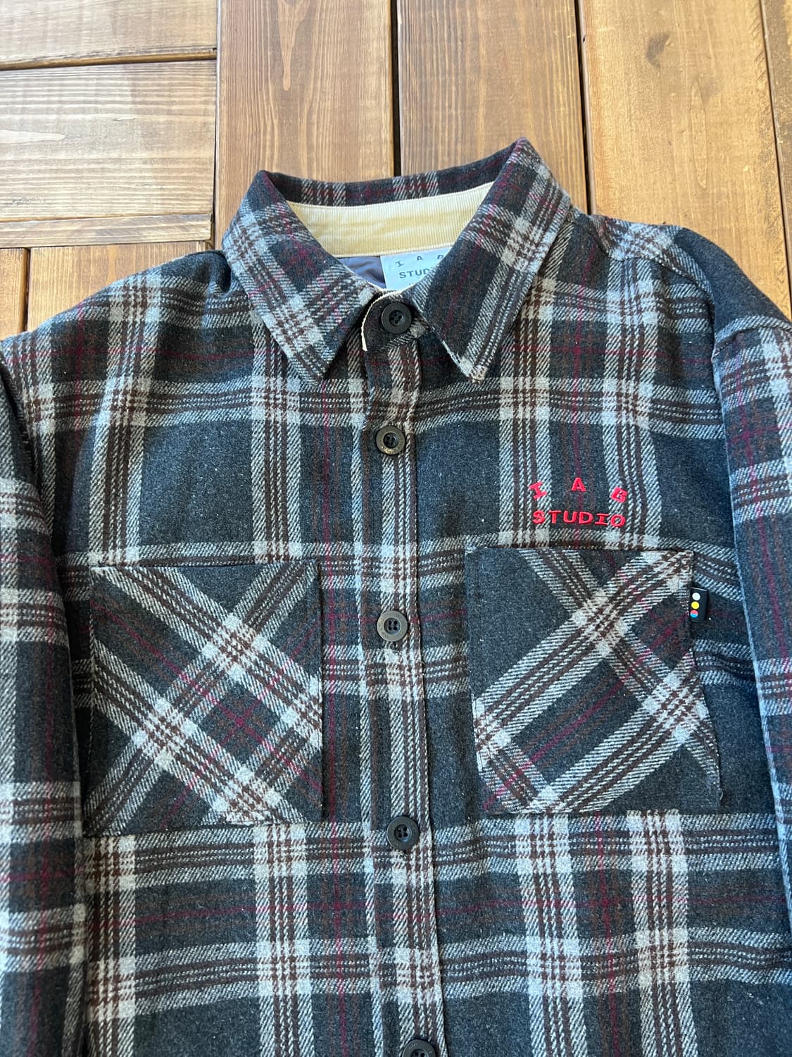 IAB studio 체크 퀄팅 자켓 상품이미지7