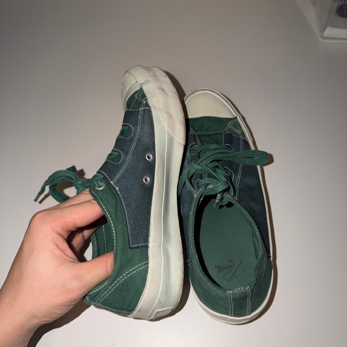 니들스 길리 스니커즈 슈즈 그린 280 상품이미지3