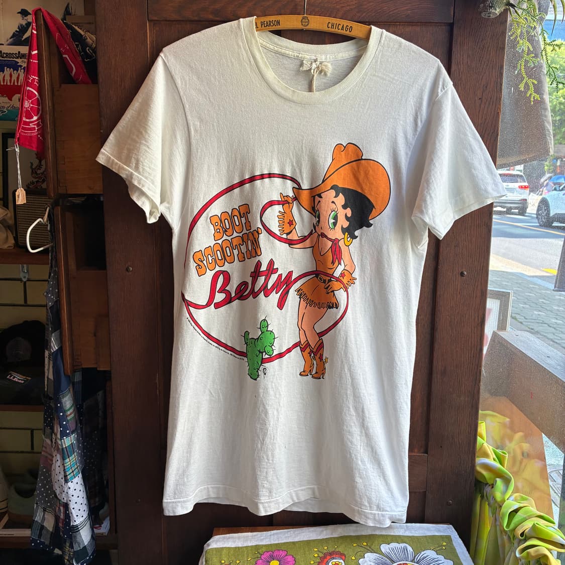 90’s Betty Boop Cowgirl Tee 상품이미지1