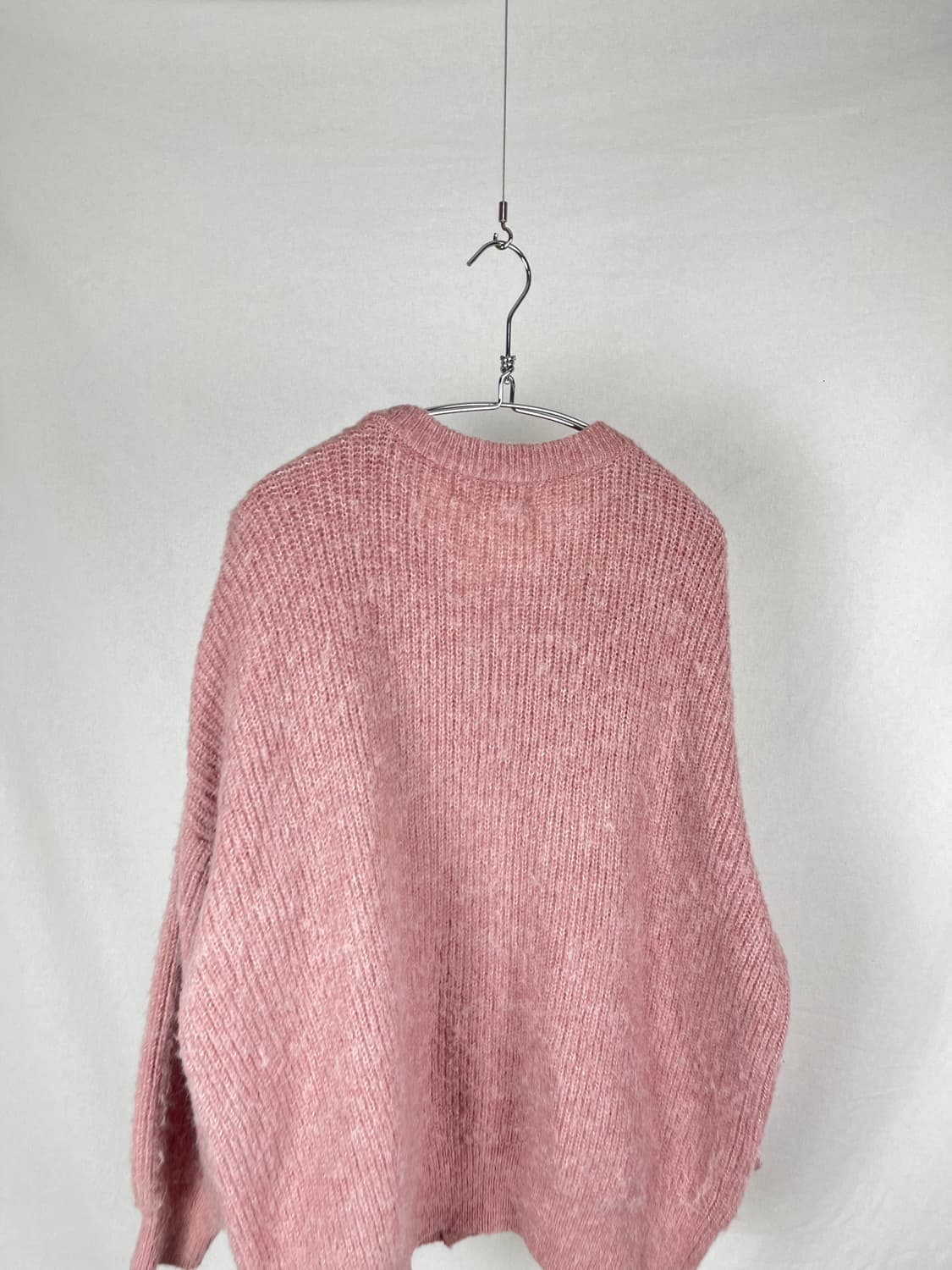 Vintage 핑크컬러 오버사이즈 가디건  상품이미지4