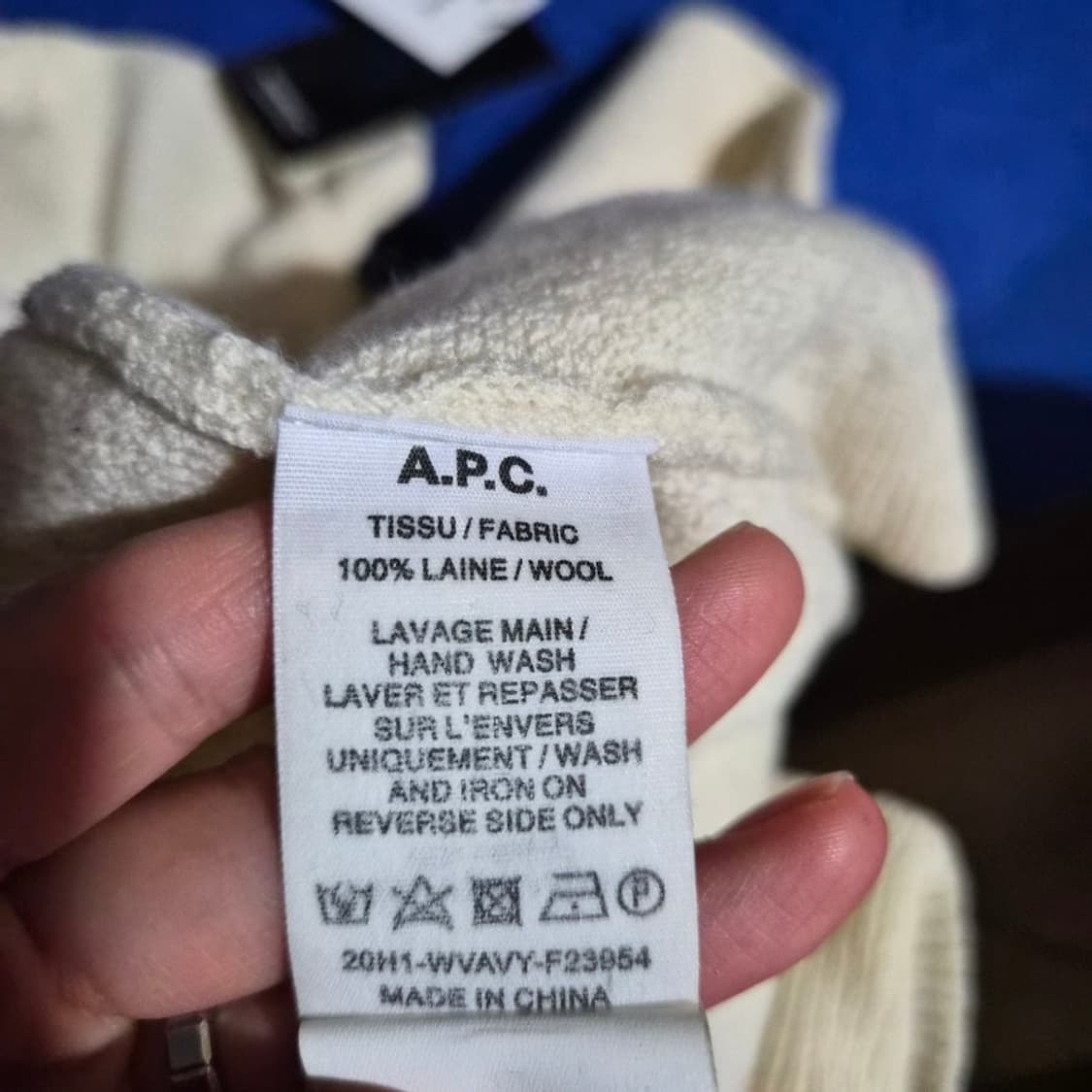 아페쎄 니트 사이즈 85 상품이미지4