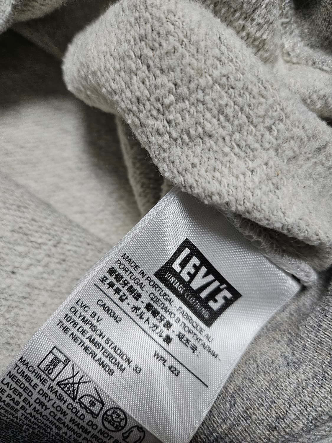 리바이스 LVC 50s 스포츠웨어 스웻셔츠 M 상품이미지6