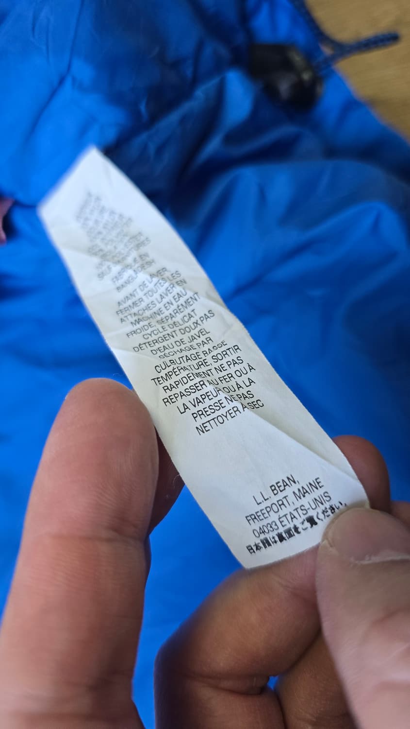 L.L.Bean 엘엘빈  프리마로프트 스키 자켓 XL 일본 발매 상품이미지10