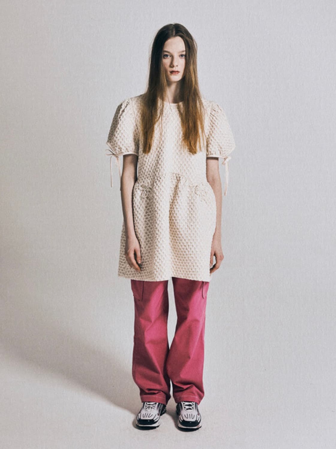 Margarin fingers ribbon cargo pants 상품이미지1