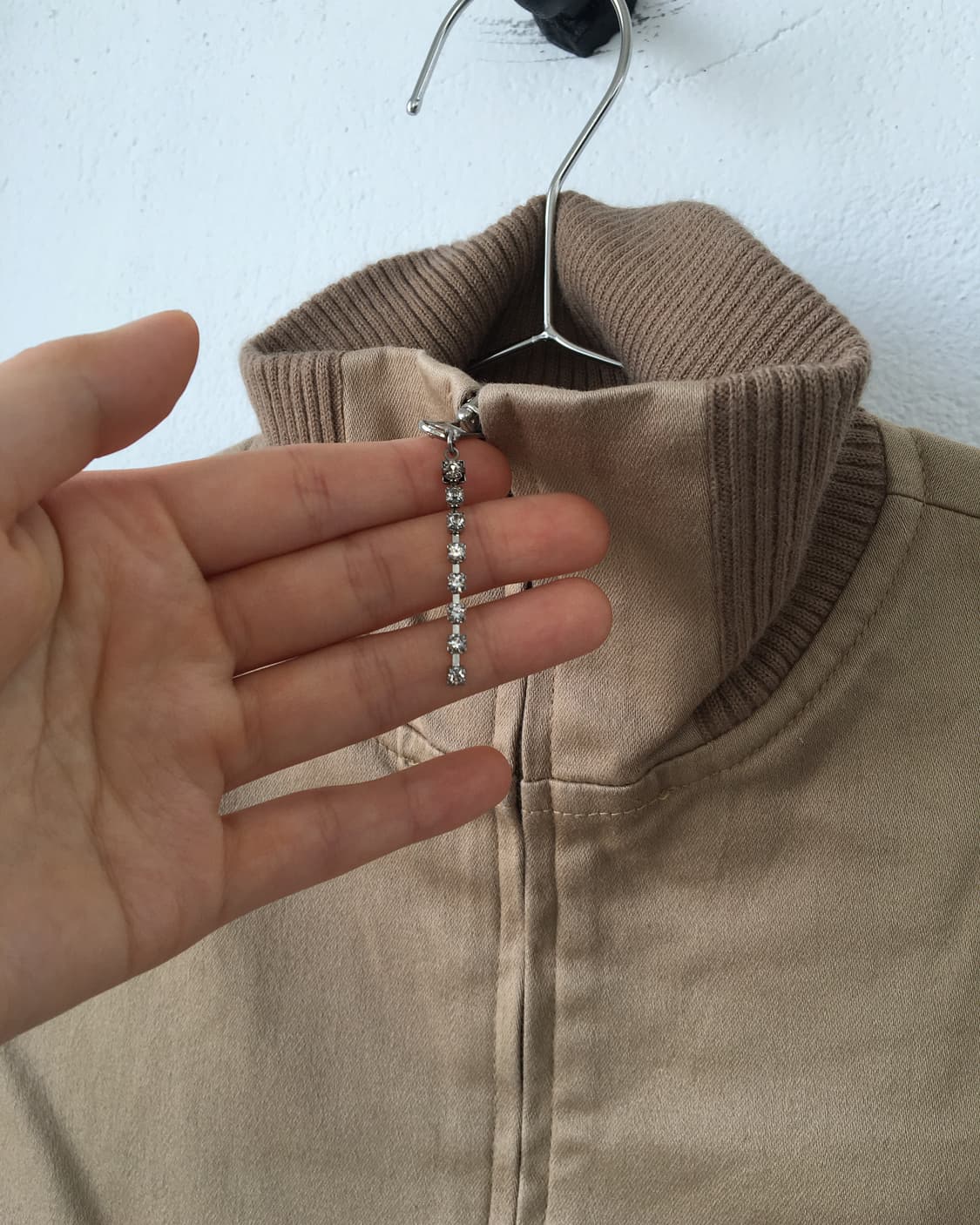 high neck bomber jacket 상품이미지4