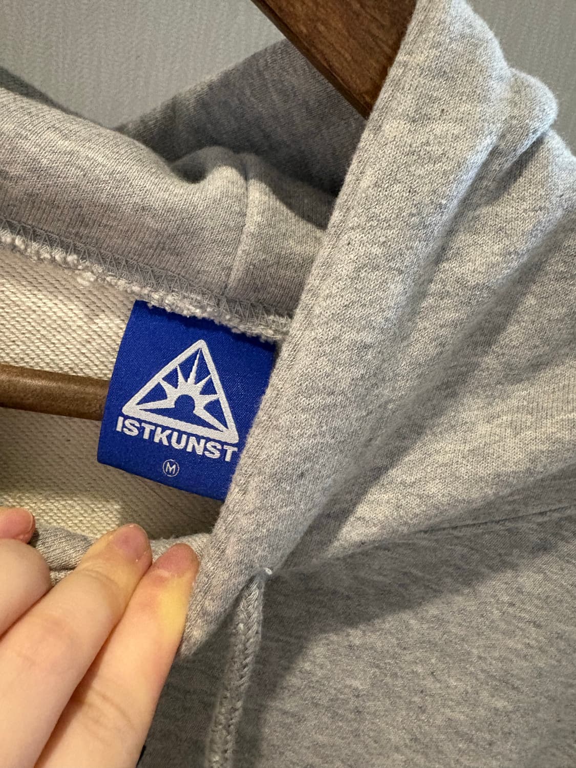 그레이 후드티 상품이미지2