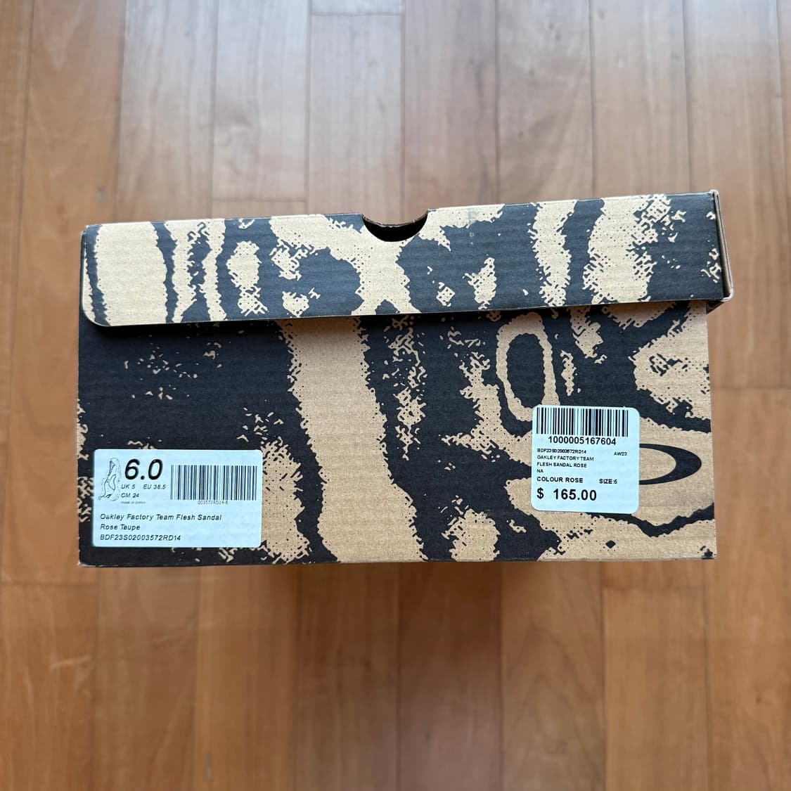 240 오클리 팩토리팀 x 브레인데드 플래시 샌들 로즈 토프 상품이미지4