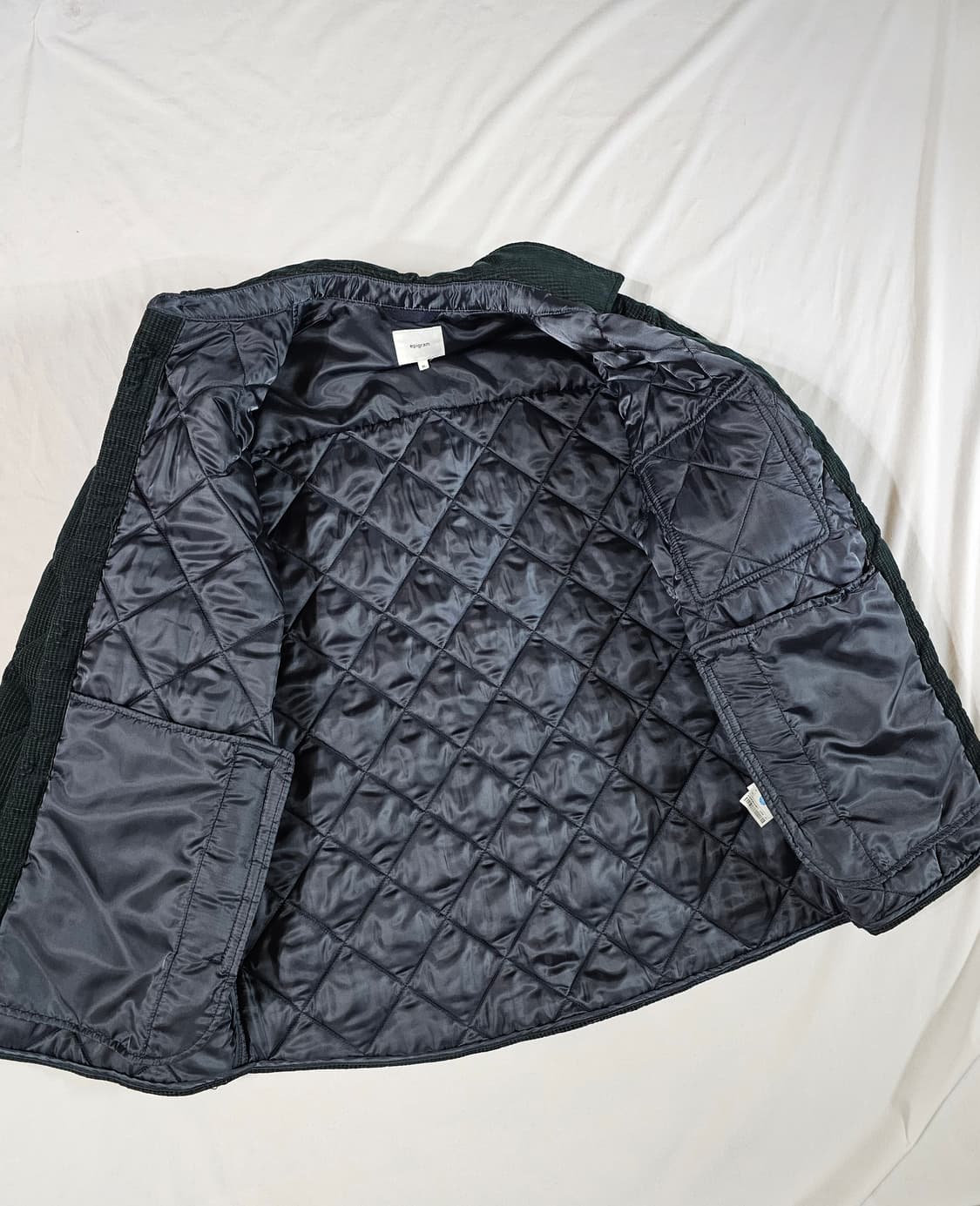 [XL,105] 코오롱 에피그램 코듀로이 퀼팅 패딩 셔츠 자켓 상품이미지8