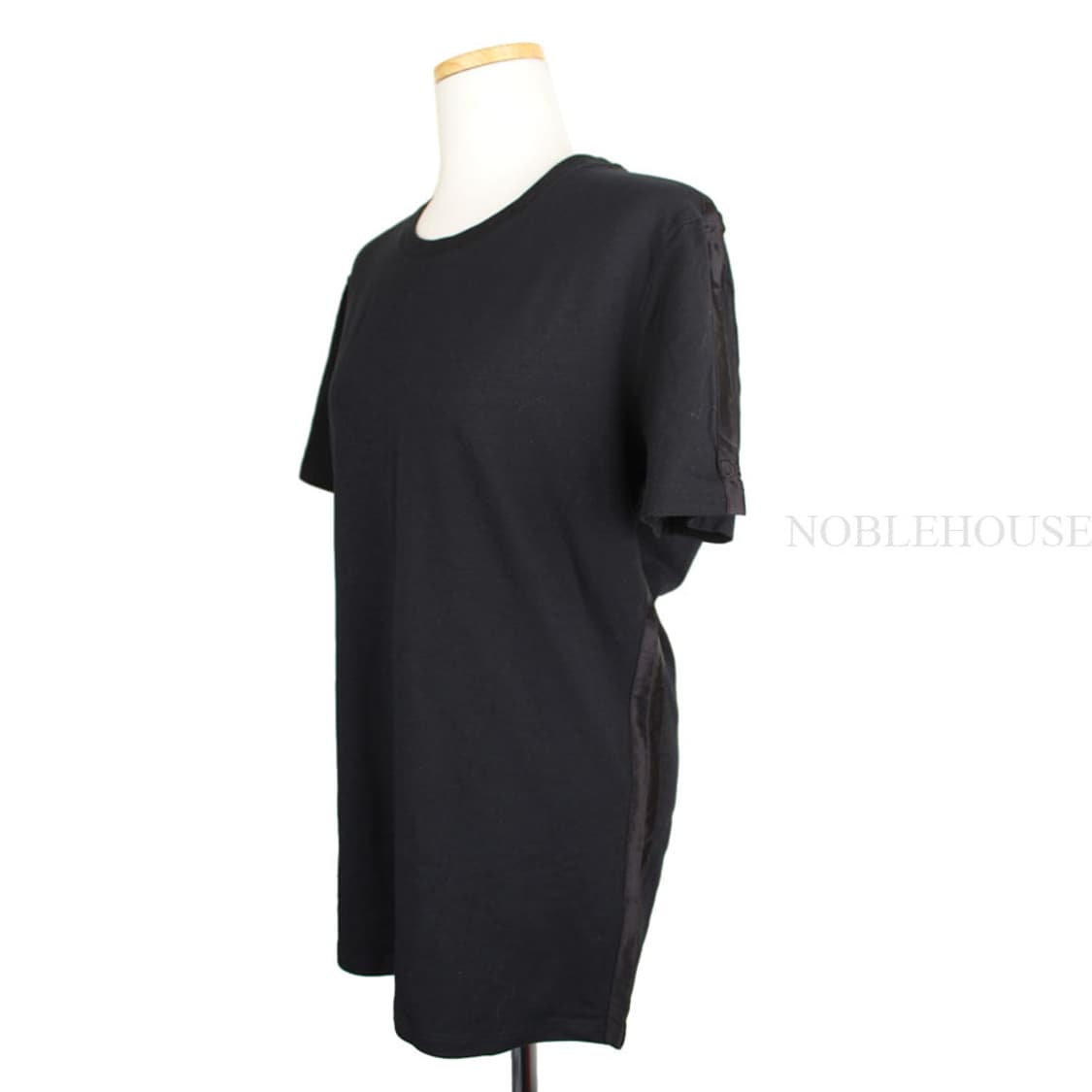 돌체앤가바나 블랙 새틴 트림 티셔츠(S) 상품이미지2