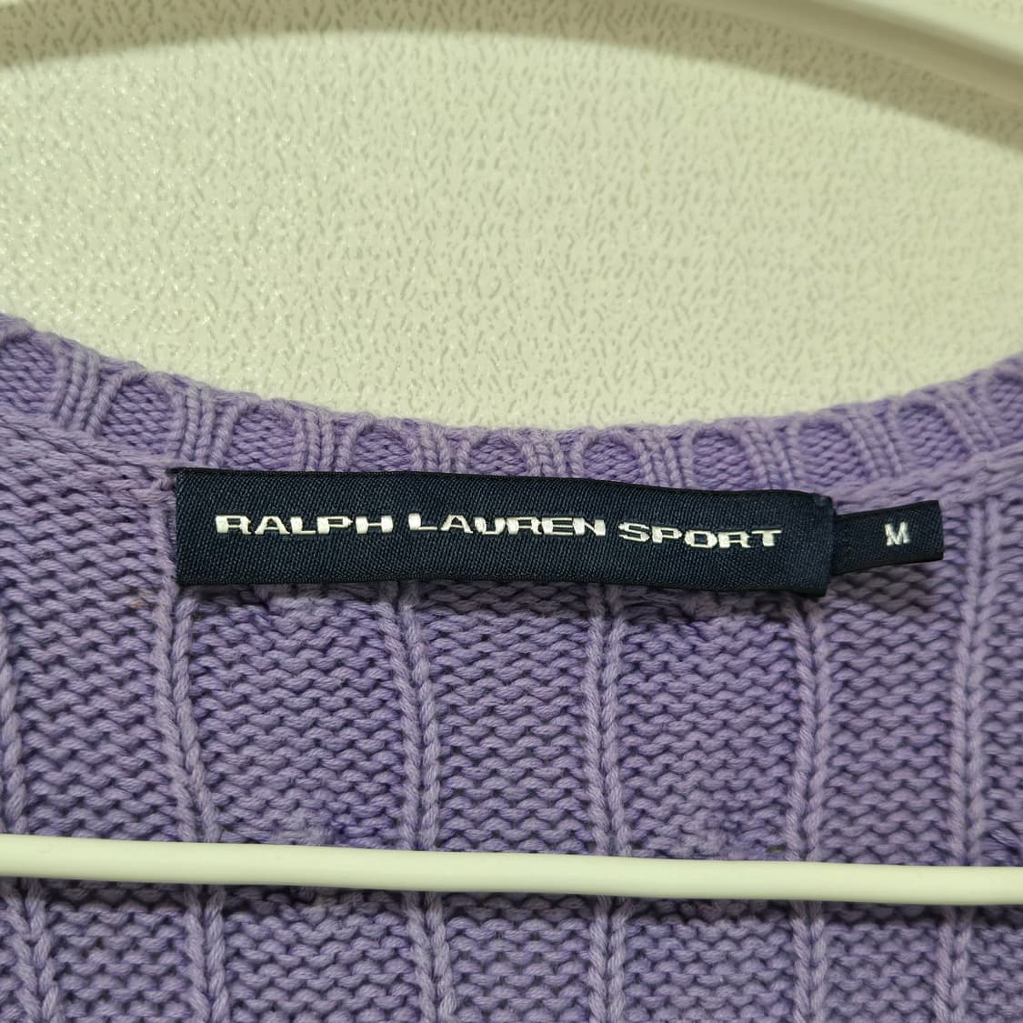 랄프로렌 브이넥 케이블 니트 / 여성 니트 / 여자 니트 상품이미지3