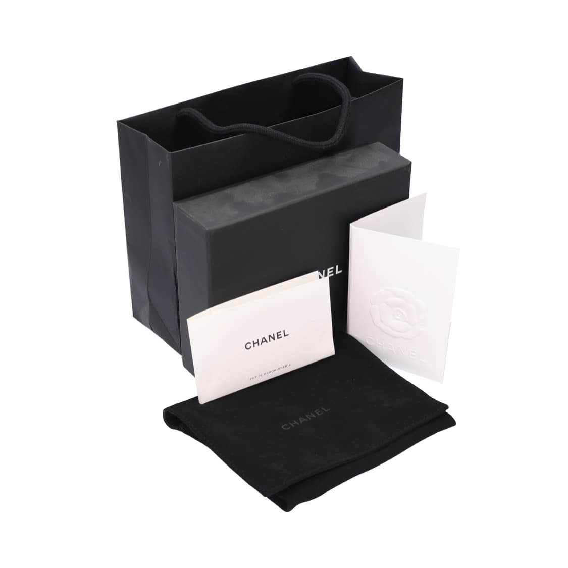 샤넬 AP0231 클래식 스몰 플랩 지갑 카프스킨 & 실버 메탈 블랙 상품이미지2