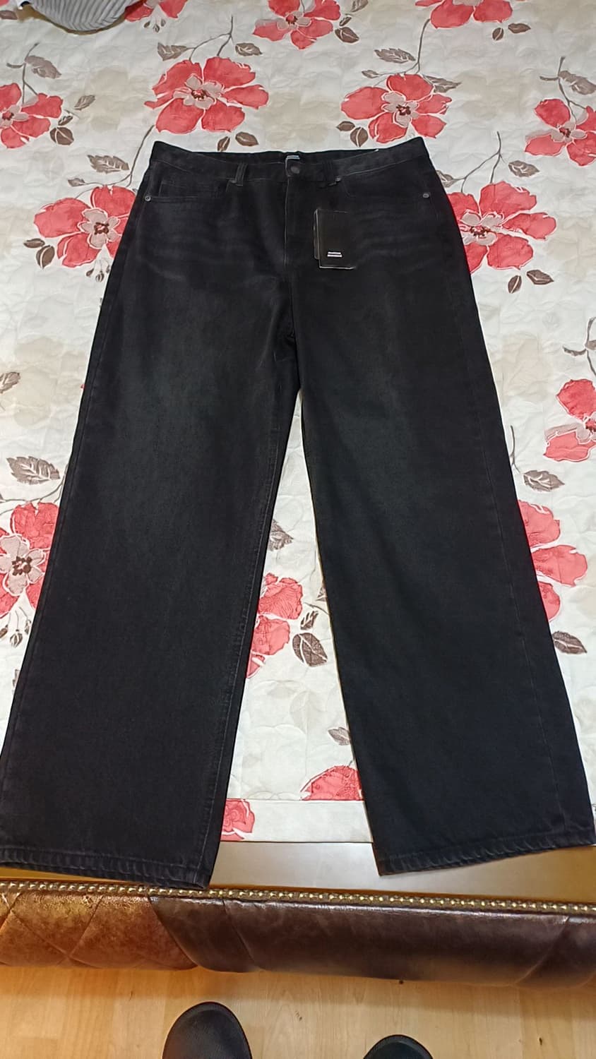 무신사 미사용 와이드데님팬츠 36인치 기장113 상품이미지1