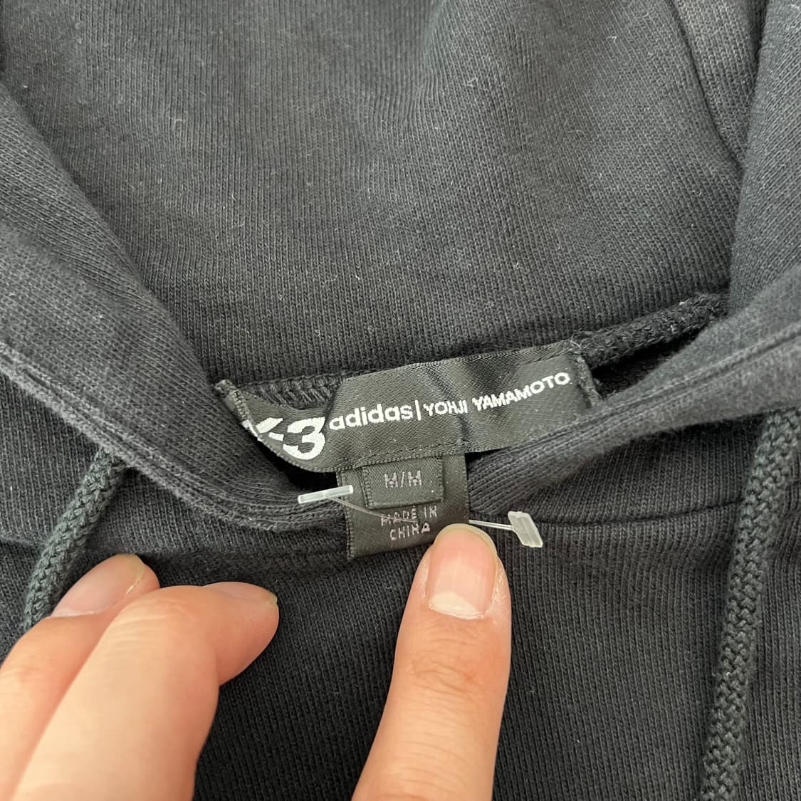 Y-3 와이쓰리 사이드 지퍼 후디 블랙 상품이미지6