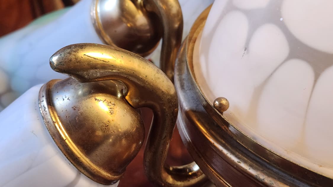 엔틱 상들리에 9구 오팔린 상품이미지4