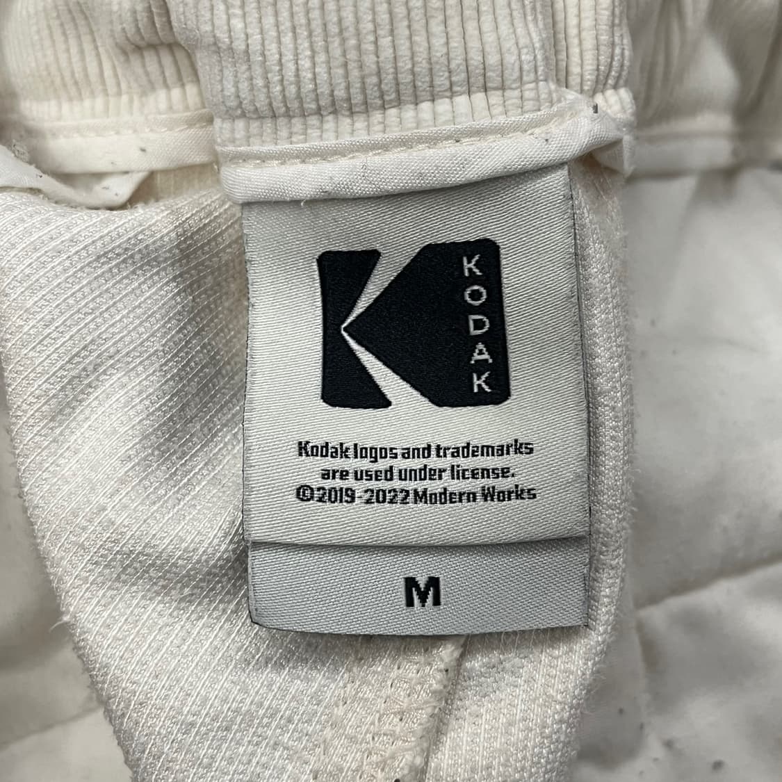 [정품/M] 코닥 벨트 코듀로이 팬츠 아이보리 b14 상품이미지4