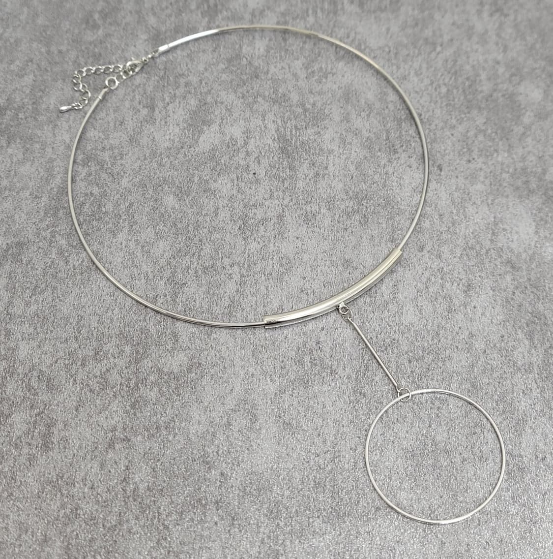metal bangle necklace 상품이미지2
