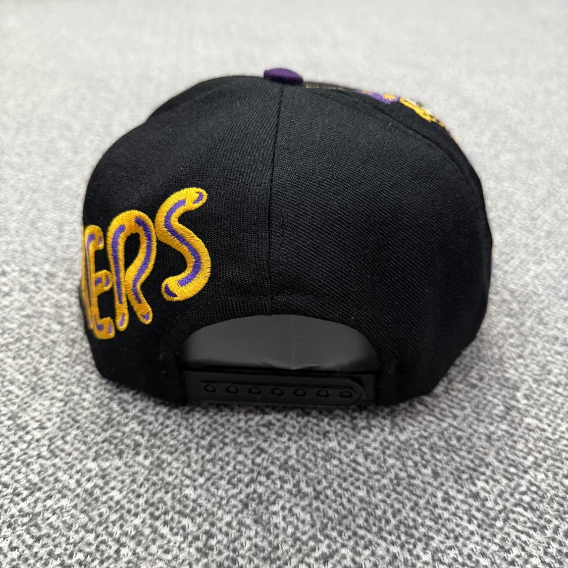 F 레이커스 농구팀 LAKERS 레트로 빈티지 자수 볼캡 모자 스냅백 상품이미지6