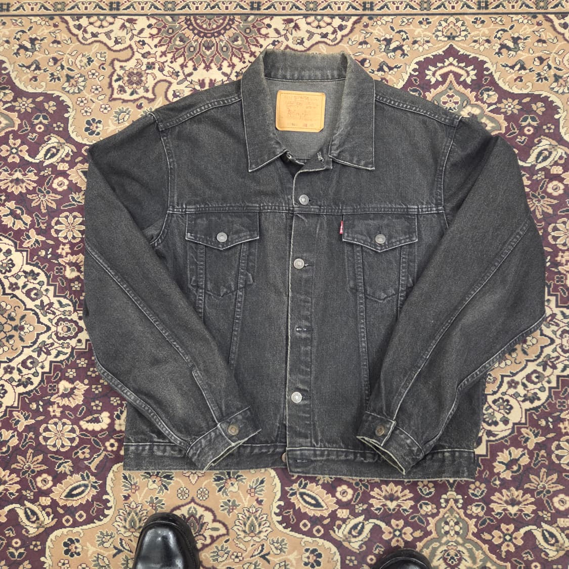 90s 00s 리바이스 70506 흑청자켓 상품이미지1