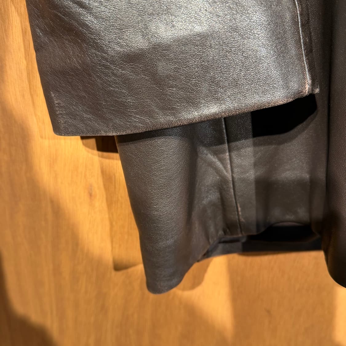 MABRUN 램스킨 테일러드 자켓 카 코트 XL 상품이미지6