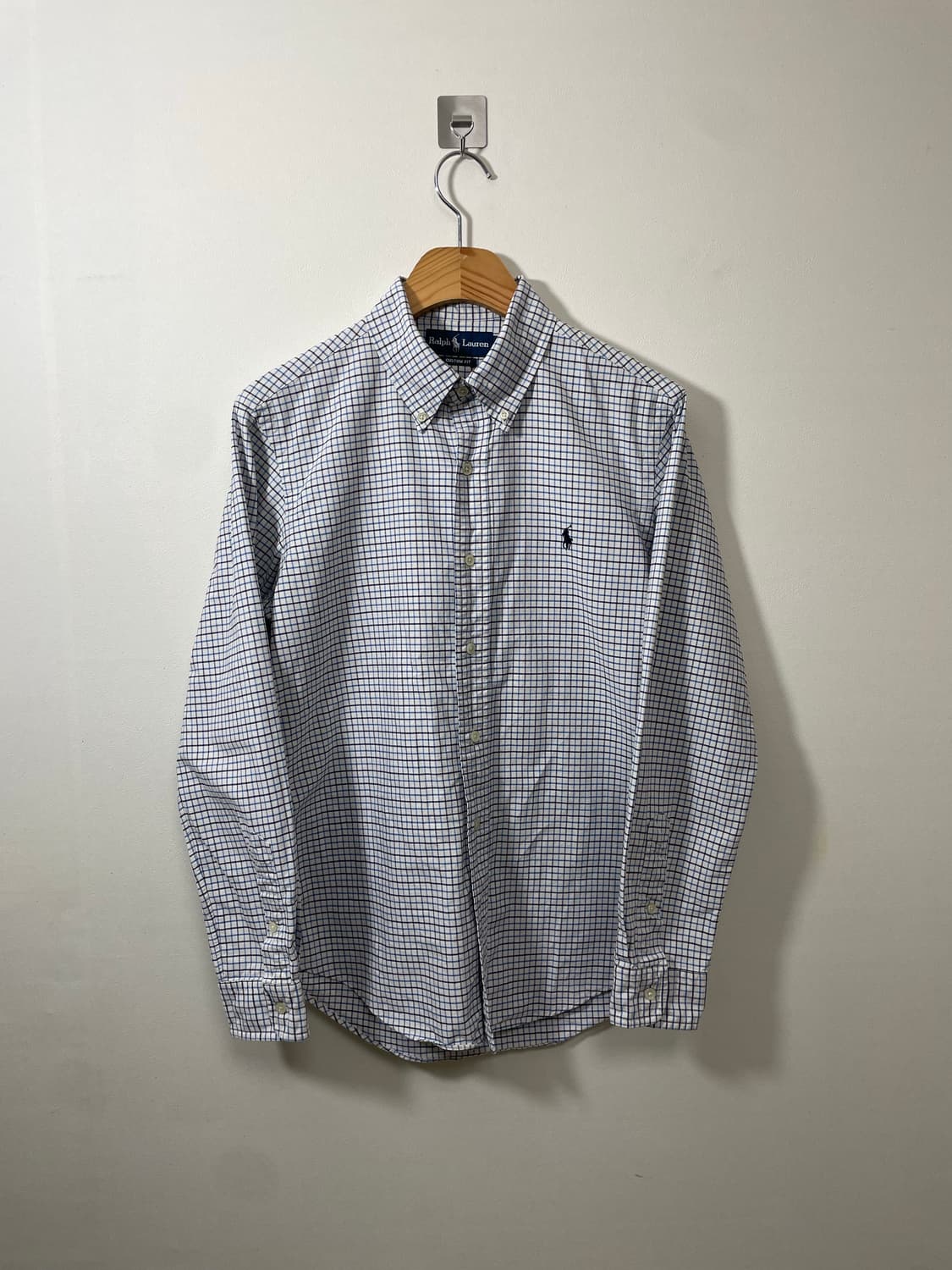 폴로Polo 옥스포드 체크 셔츠 M - S10  상품이미지1
