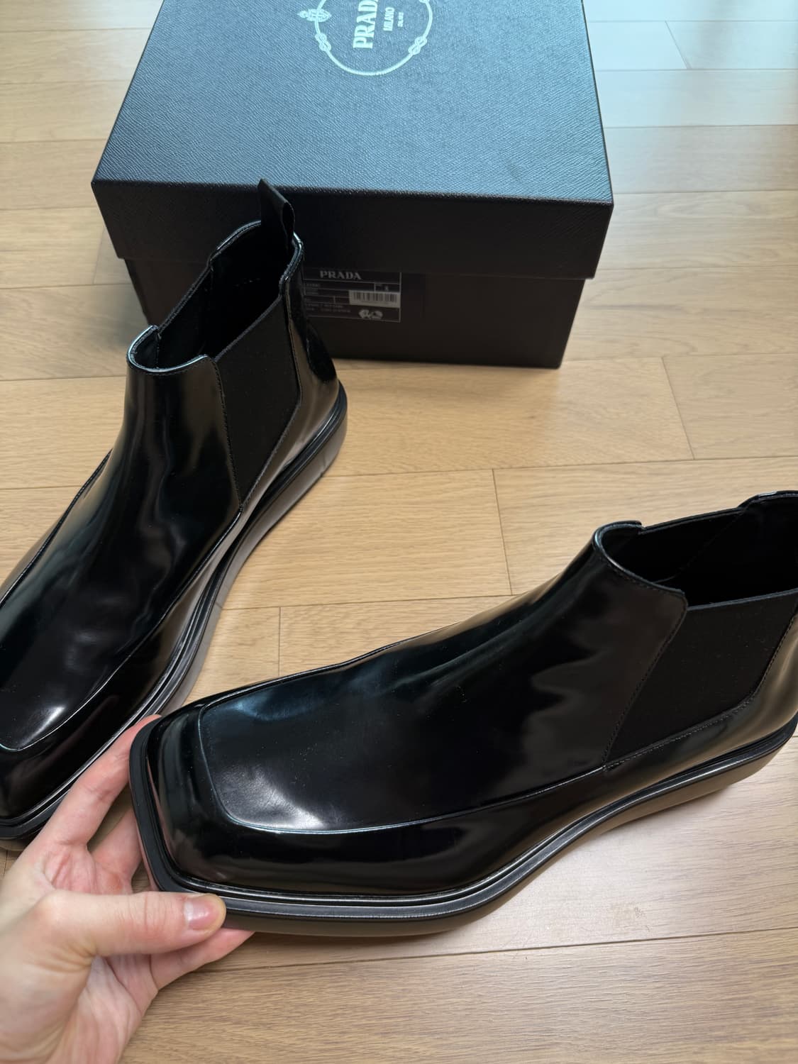 [270] 프라다 스퀘어토 부츠 상품이미지3