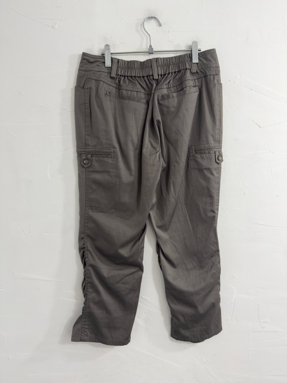 side shirring capri pants 상품이미지2