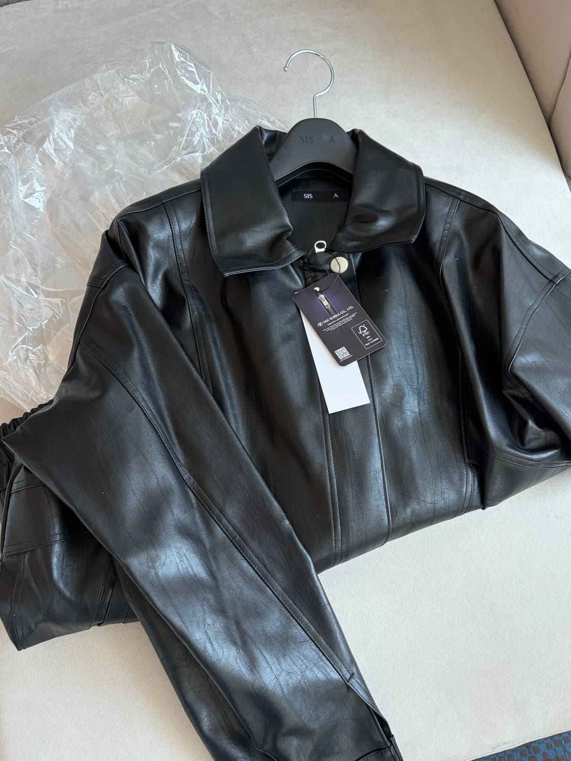 새거) 시스에이 레더 자켓 / 정가 :19.9만 상품이미지1