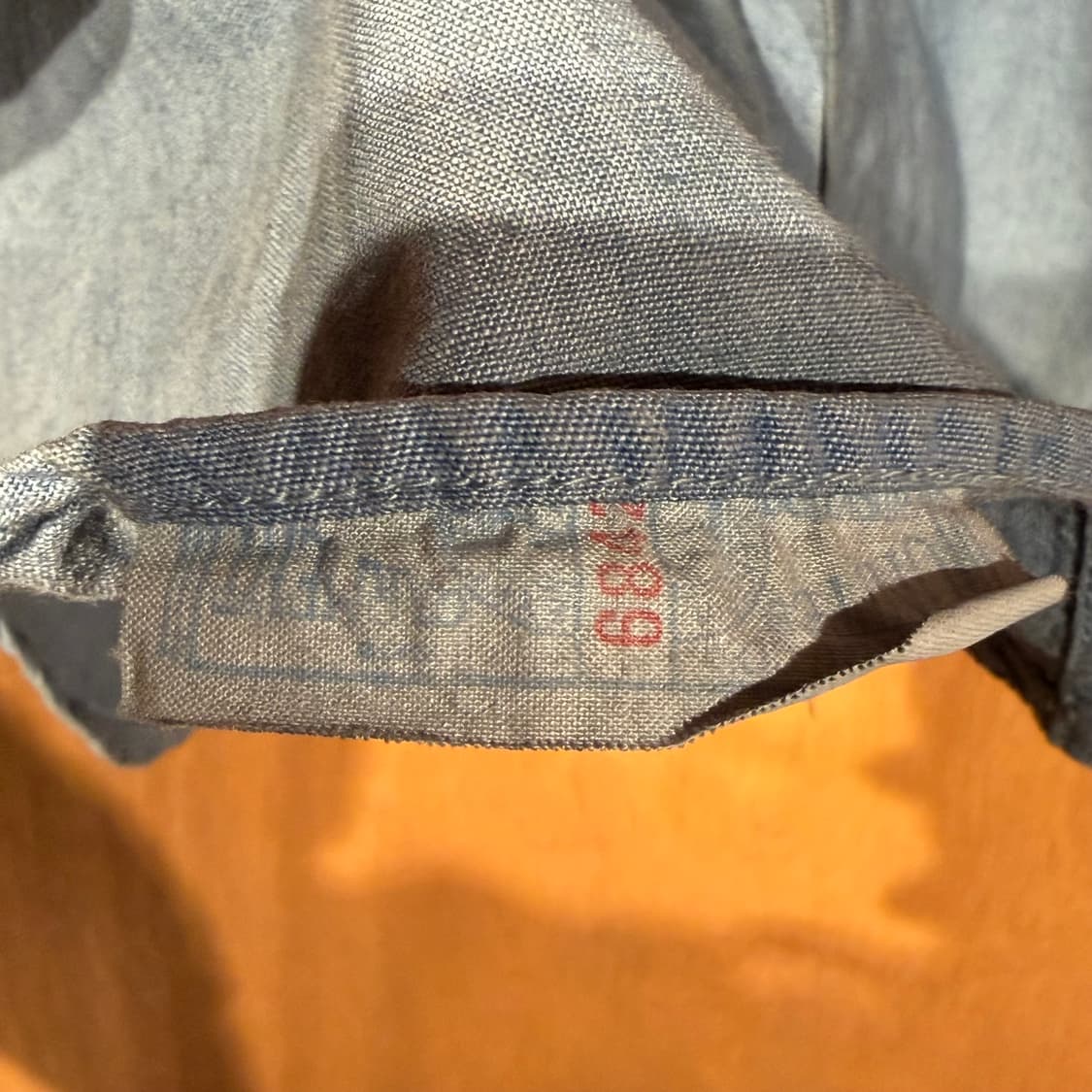 조맥코이 리얼맥코이 샴브레이 데님 셔츠 15 상품이미지3