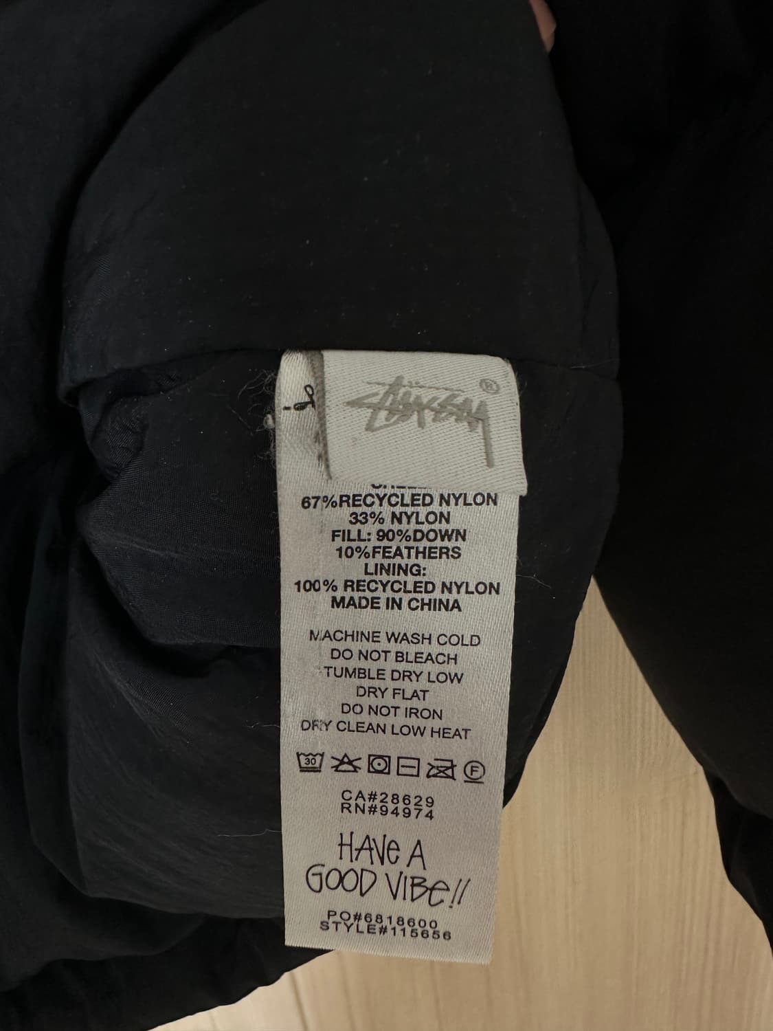 스투시 22FW 립스탑 퍼피 패딩 상품이미지5