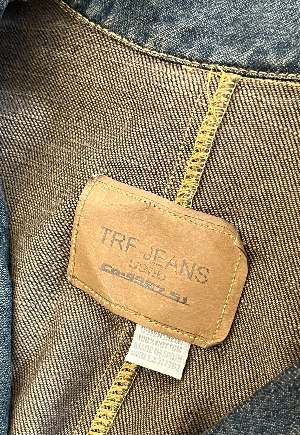 TRF JEANS 웨스턴 데님 자켓 상품이미지9
