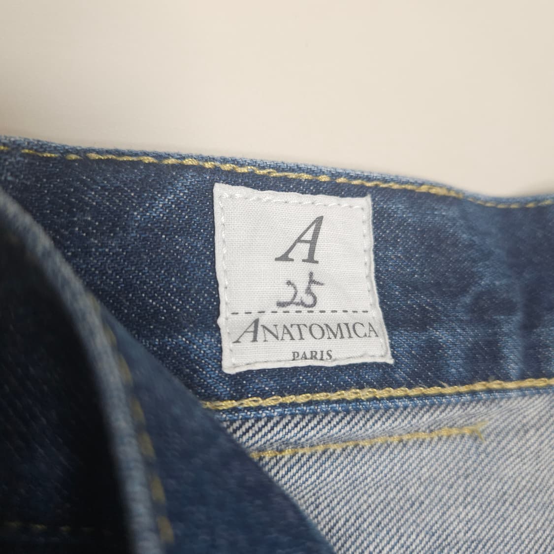 (무료배송) 아나토미카 618 마릴린 2 데님 (25사이즈/진청) 상품이미지5