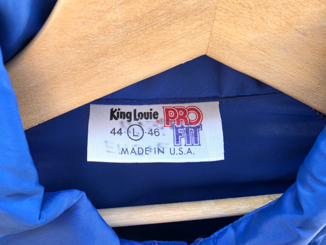 80s 킹 루이 프로 핏 바람막이 (made in usa) 상품이미지4
