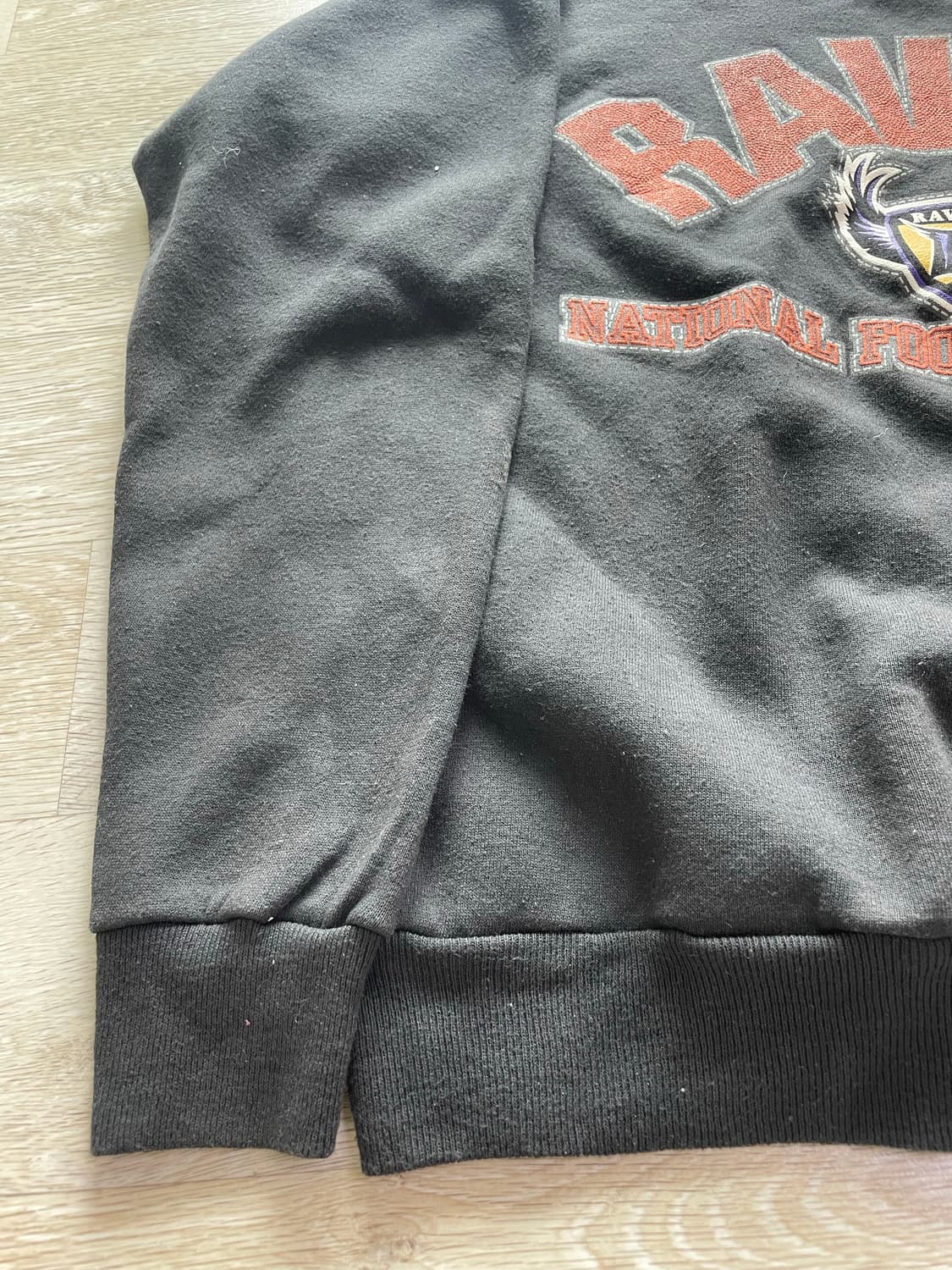 90's Hanes 헤인즈 NFL 볼티모어 레이븐스 스웻셔츠 상품이미지3