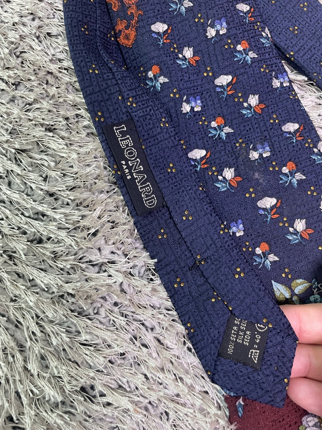 이태리제 LEONARD 실크 넥타이 상품이미지4