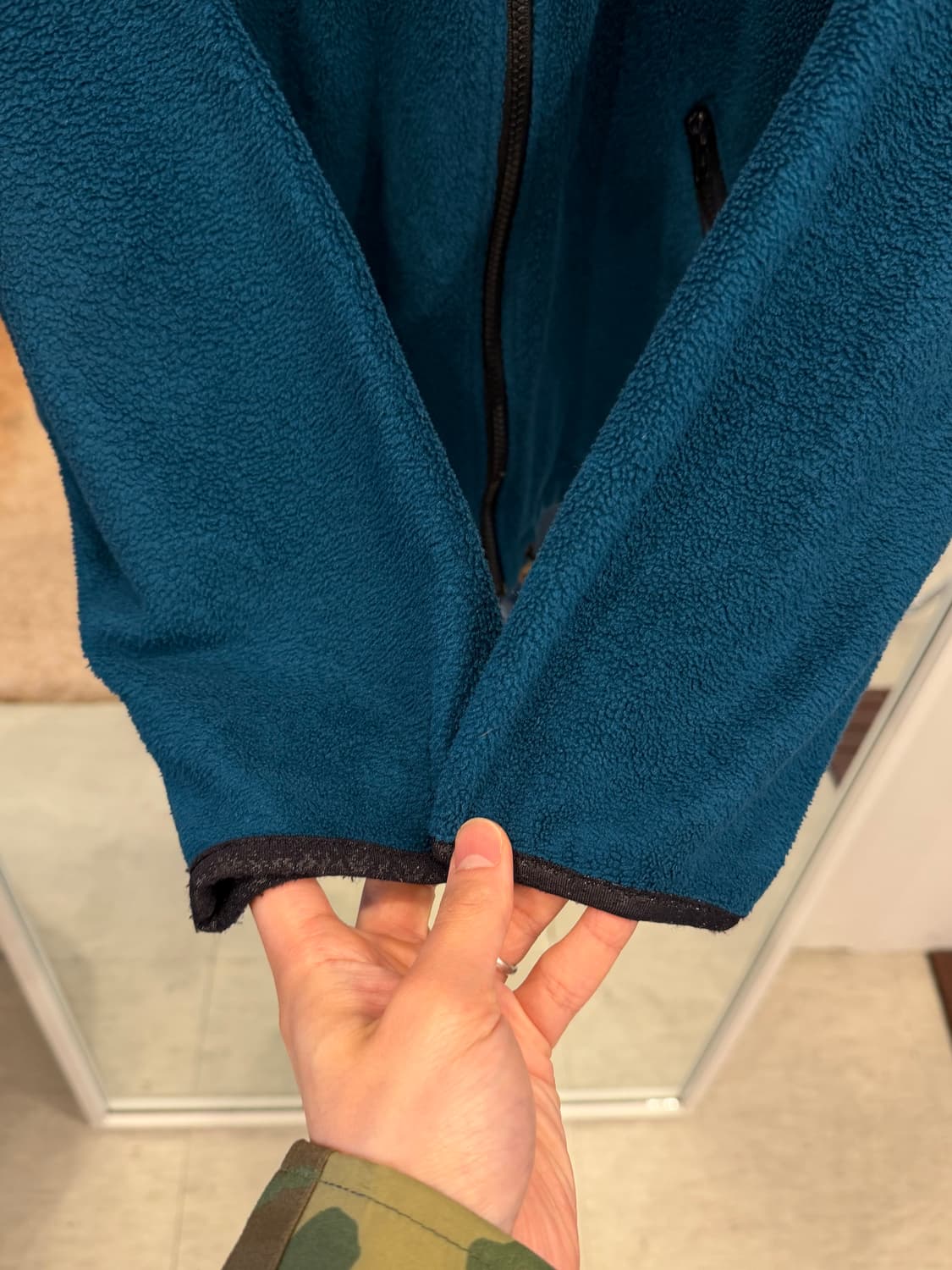 80-90s L.L.Bean 엘엘빈 플리스 후드 집업 자켓 상품이미지4