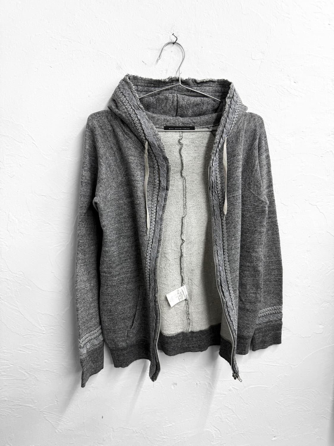 rita jeans tokyo 레이스 후드집업 상품이미지4